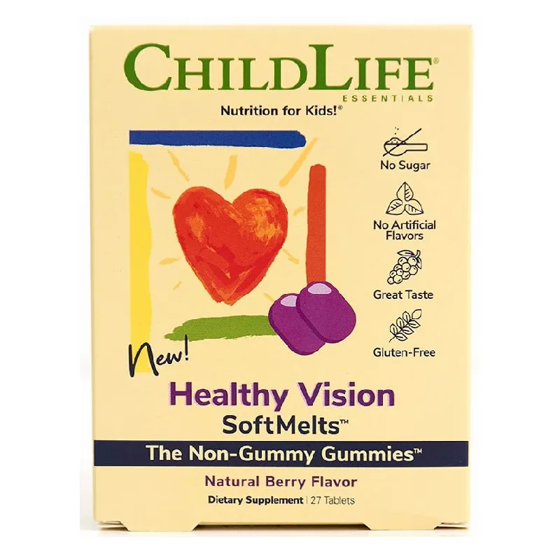 Healthy Vision SoftMelts Childlife Essentials, 27 tablete, Secom — preț și oferte