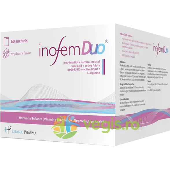 Inofem Duo 60 pliculete ESTABLO PHARMA — preț și oferte