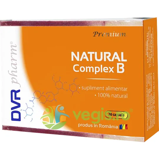 Natural Complex B 20cps DVRPharm — preț și oferte