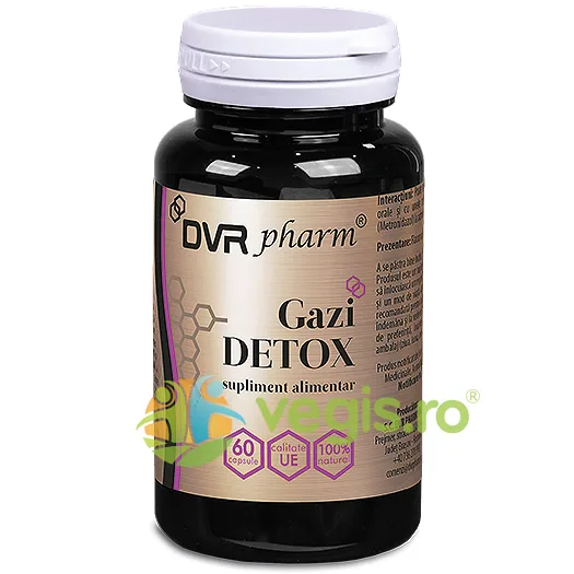 Gazi Detox 60cps DVRPharm — preț și oferte