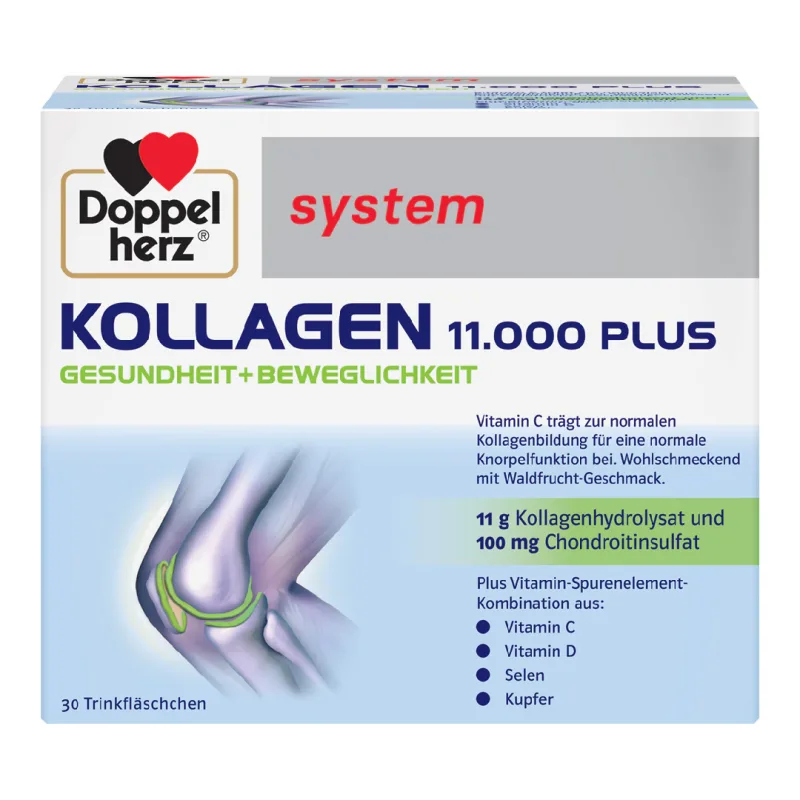 Kollagen 11.000 Plus, 30 flacoane unidoza, Doppelherz — preț și oferte