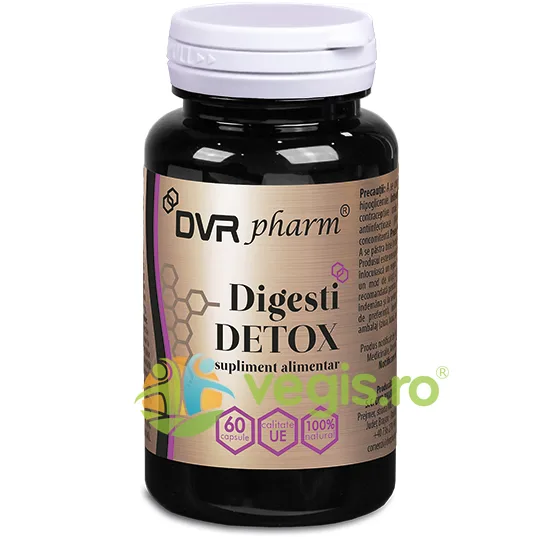 Digesti Detox 60cps DVRPharm — preț și oferte