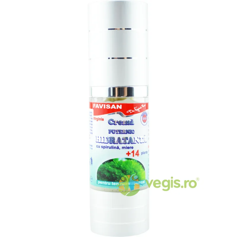 Crema Puternic Hidratanta cu Spirulina + 14 Plante Virginia 30ml — preț și oferte