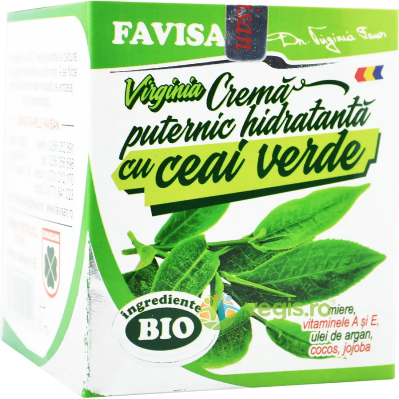 Crema Puternic Hidratanta cu Ceai Verde Virginia 50ml — preț și oferte
