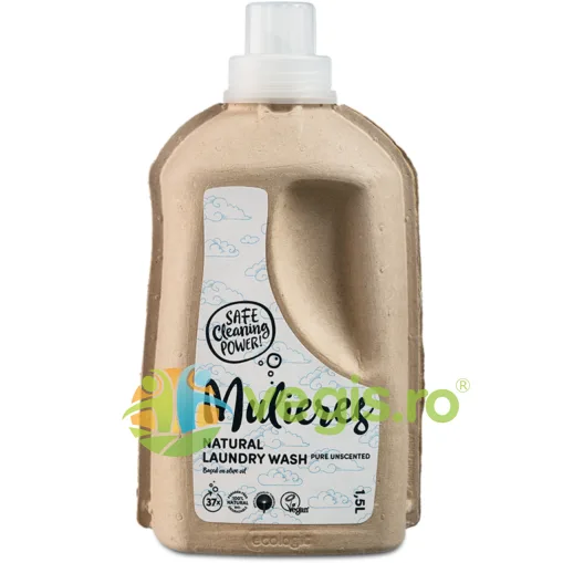 Detergent pentru Rufe cu 99% Ingrediente Naturale 1.5L MULIERES — preț și oferte