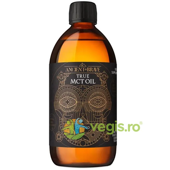 True MCT Oil 500ml Ancient and Brave — preț și oferte