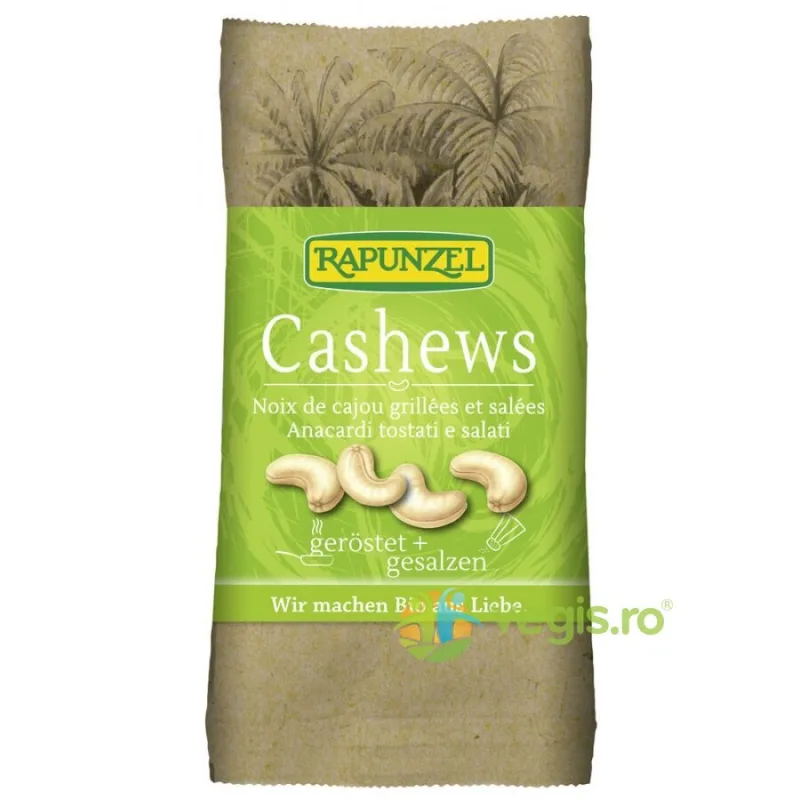 Caju Prajit si Sarat Ecologic/Bio 50g Rapunzel — preț și oferte