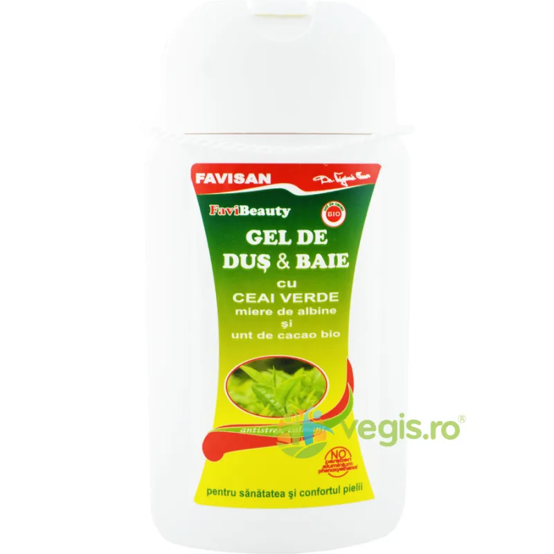Gel de Dus si Baie cu Ceai Verde Favibeauty 300ml Favisan — preț și oferte