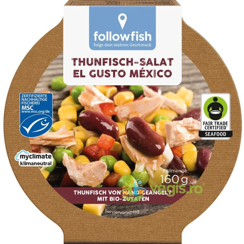 Salata cu Ton El Gusto Mexico FOLLOWFISH — preț și oferte