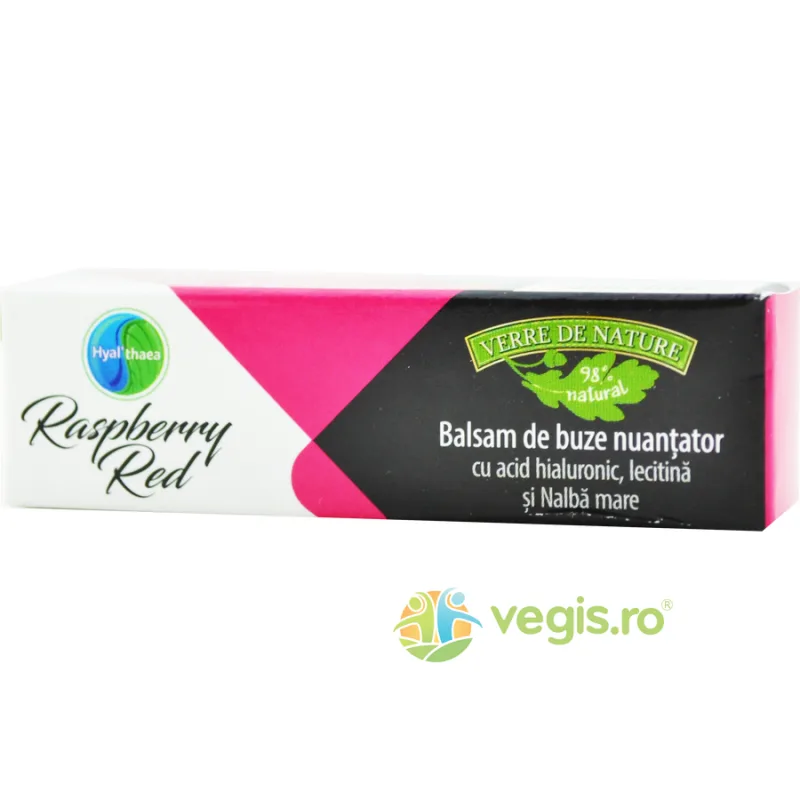 Balsam de Buze Nuantator cu Acid Hialuronic Raspberry Red 4.8g Manicos — preț și oferte