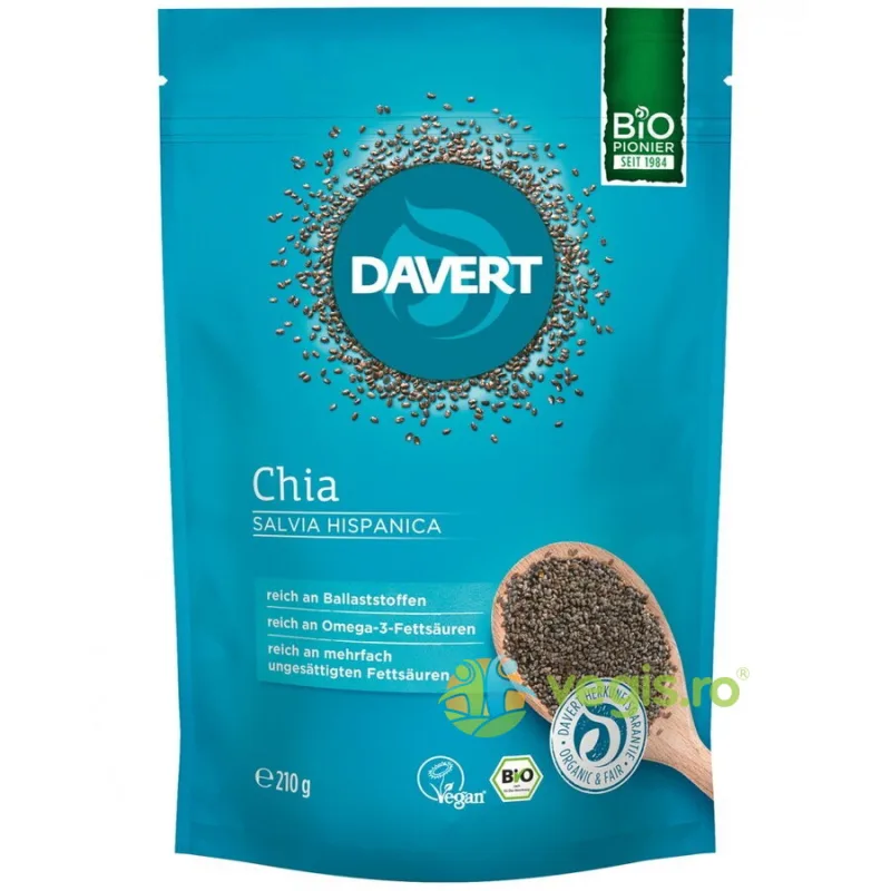 Chia Ecologica/Bio 210g DAVERT — preț și oferte