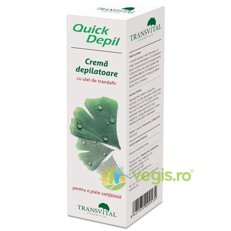Crema Depilatoare cu Ulei de Trandafir Quick Depil 125ml — preț și oferte