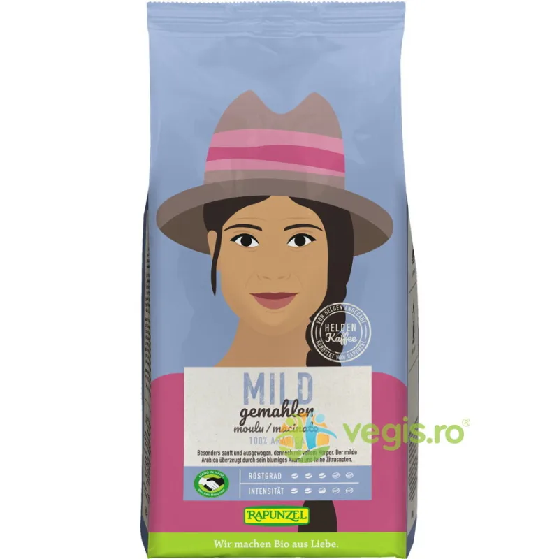 Cafea Gusto Arabica Delicata Macinata Ecologica/Bio 250g Rapunzel — preț și oferte