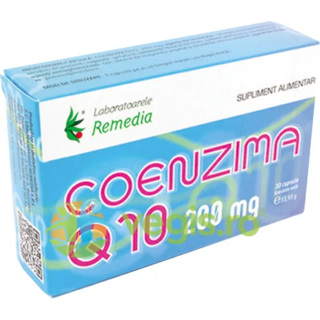 Coenzima Q10 200mg 30cps REMEDIA — preț și oferte