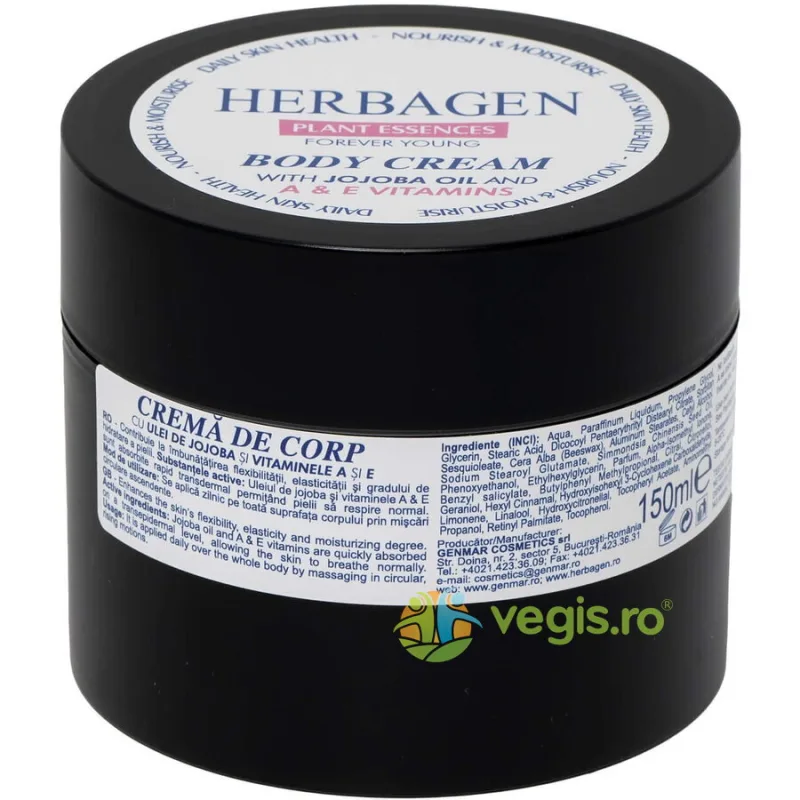 Crema de Corp cu Ulei de Jojoba si Vitaminele A si E 150ml — preț și oferte