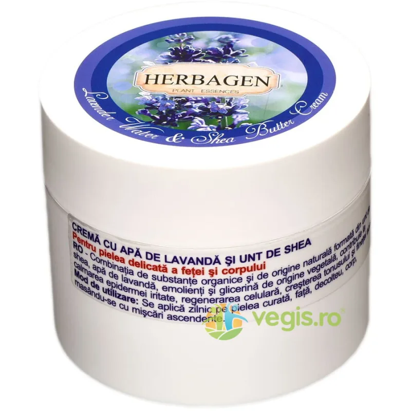 Crema cu Apa de Lavanda si Unt de Shea 150ml — preț și oferte