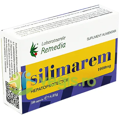 Silimarem 1000mg 30cps REMEDIA — preț și oferte
