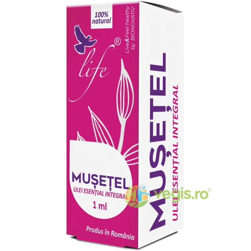 Ulei Esential Integral de Musetel pentru Uz Intern 1ml BIONOVATIV — preț și oferte