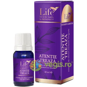 Atentie Treaza - Amestec de Uleiuri Esentiale pentru Uz Intern 10ml