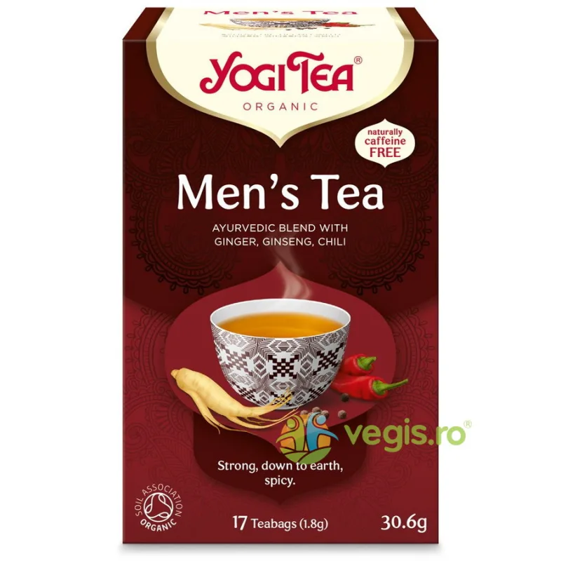 Ceai pentru Barbati (Men's Tea) Ecologic/Bio 17dz YOGI TEA — preț și oferte