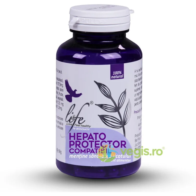Hepatoprotector Compatibil 60cps BIONOVATIV — preț și oferte