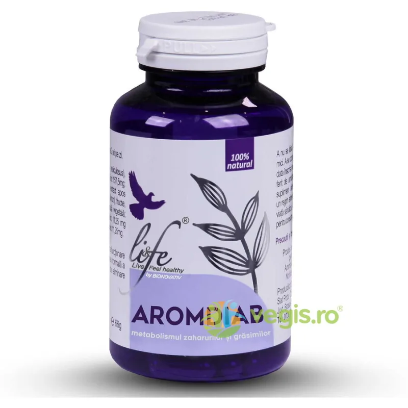 Aromdiab 120cps BIONOVATIV — preț și oferte