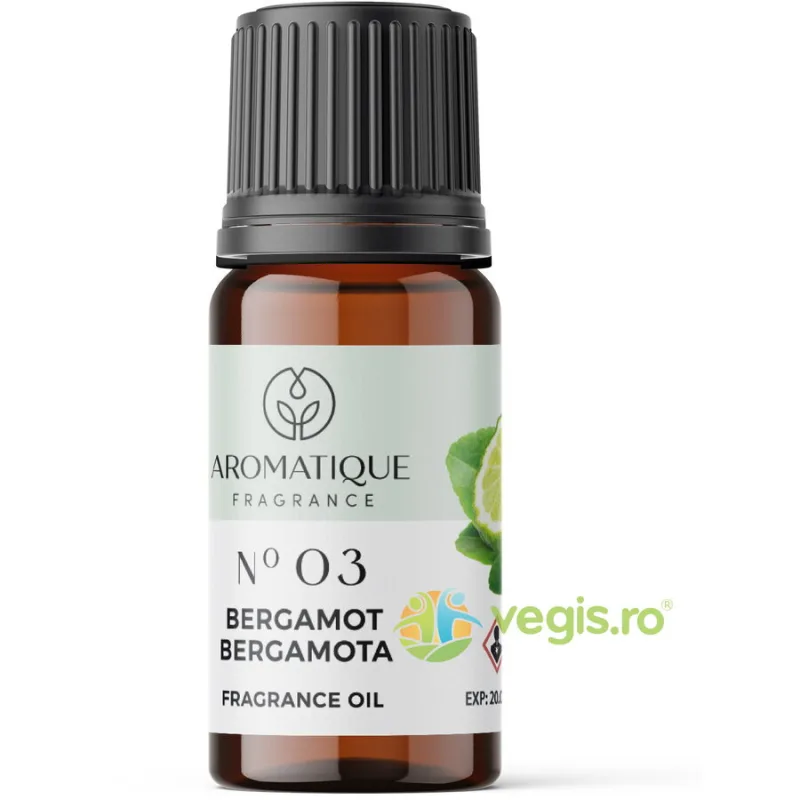 Ulei Aromat de Bergamota Nr.3 10ml Aromatique — preț și oferte