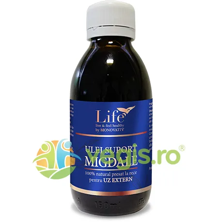 Ulei Suport de Migdale Presat la Rece pentru Uz Extern 150ml BIONOVATIV — preț și oferte