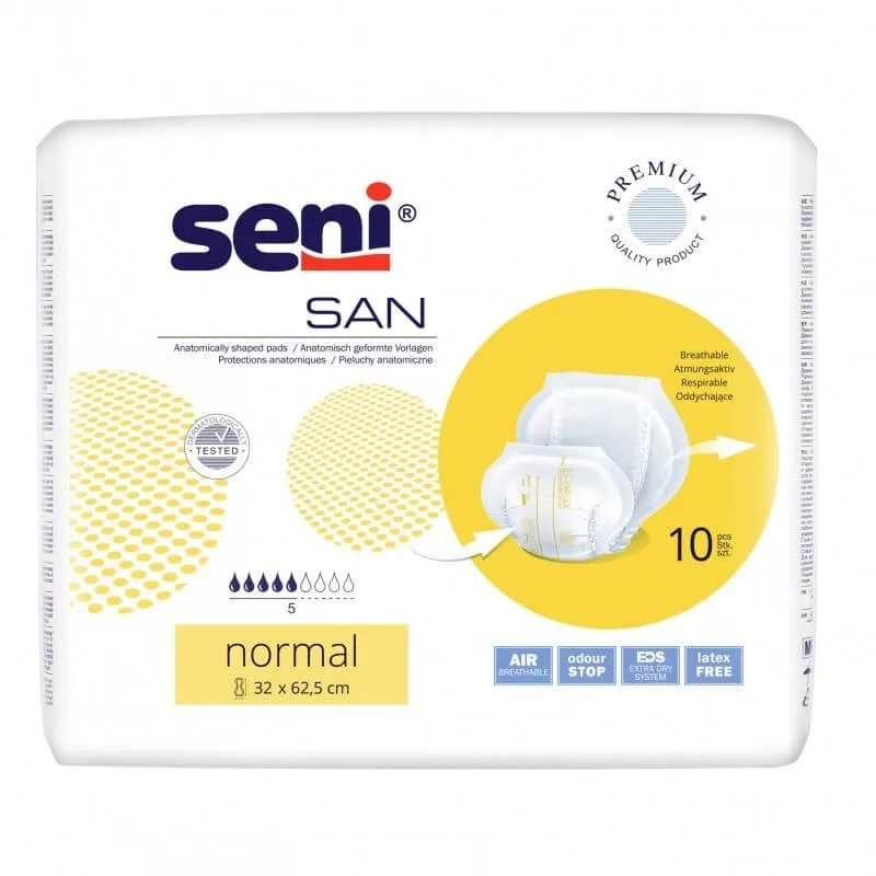 Absorbante pentru incontinenta Normal, 10 bucati, Seni — preț și oferte