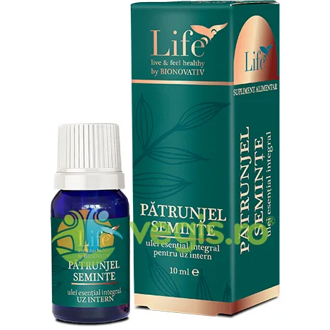 Ulei Esential Integral din Seminte de Patrunjel pentru Uz Intern 10ml BIONOVATIV — preț și oferte
