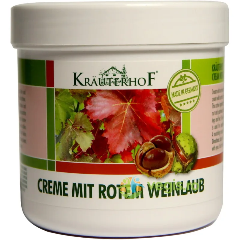 Crema cu Castane si Vita de Vie Rosie 250ml — preț și oferte