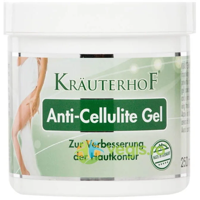Gel Anticelulitic cu Cafeina 250ml KRAUTERHOF — preț și oferte