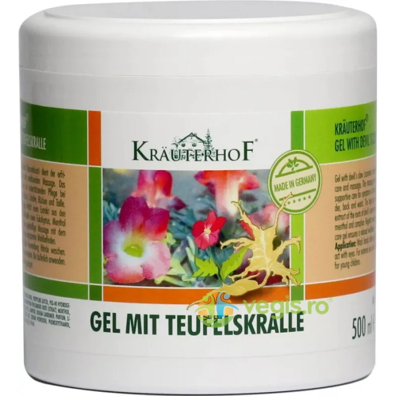 Gel cu Gheara Diavolului 500ml KRAUTERHOF — preț și oferte