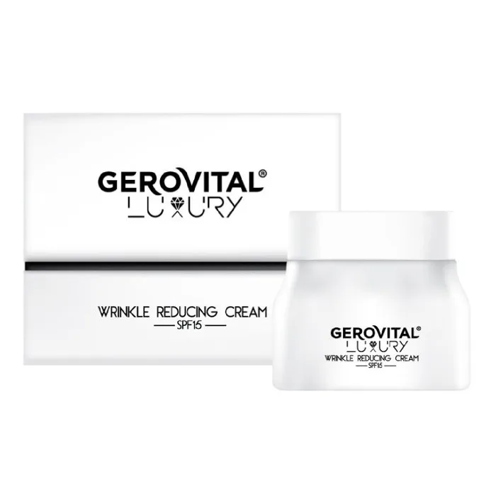 Crema pentru atenuarea ridurilor SPF15, Luxury, 50 ml, Gerovital FARMEC — preț și oferte