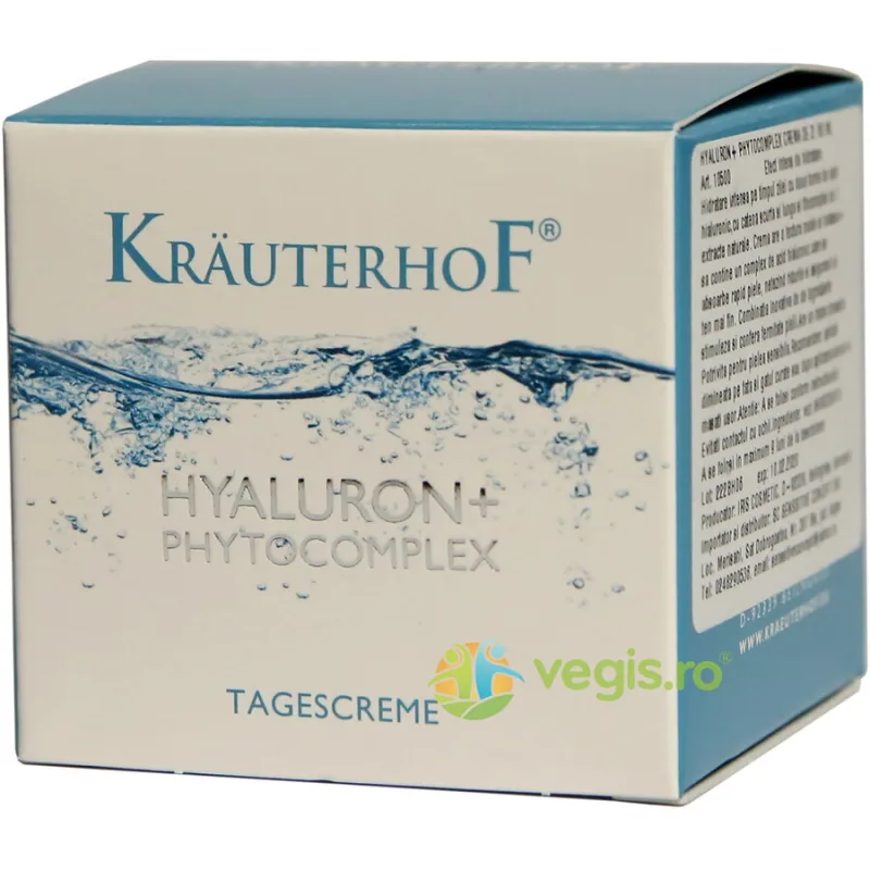 Crema de Zi cu Acid Hialuronic si Phytocomplex 50ml — preț și oferte