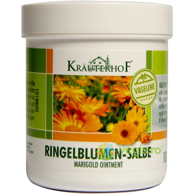 Unguent cu Galbenele si Vaselina 100ml KRAUTERHOF — preț și oferte
