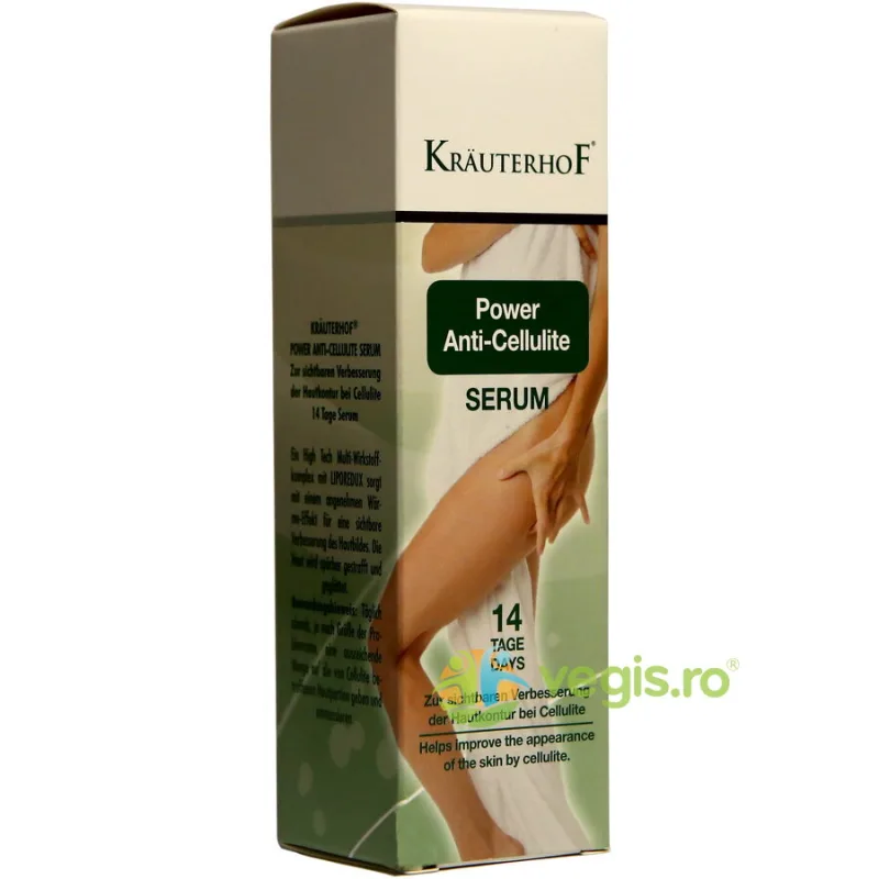Ser Anticelulitic cu Panthenol si Cafeina 100ml KRAUTERHOF — preț și oferte