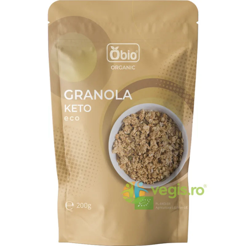 Granola Keto Ecologica/Bio 200g OBio — preț și oferte