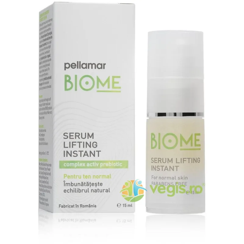 Serum Lifting Instant pentru Ten Normal Biome 15ml Pell Amar — preț și oferte