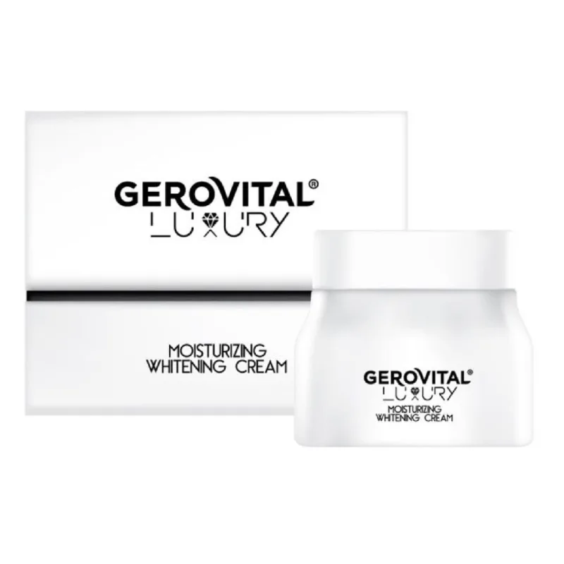 Crema hidratanta pentru albire Luxury, 50 ml, Gerovital FARMEC — preț și oferte