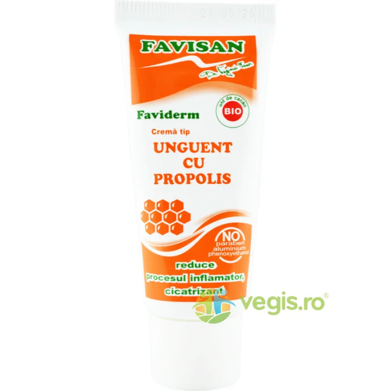 Unguent cu Propolis 40ml Favisan — preț și oferte