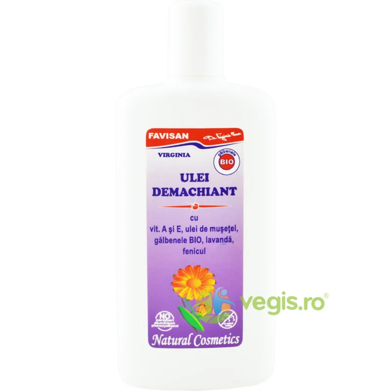 Ulei Demachiant cu Vitamina A  Ulei de Musetel si Galbenele 125ml Favisan — preț și oferte