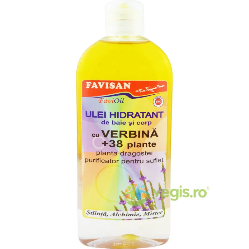 Ulei Hidratant cu Verbina si 38 Plante 300ml Favisan — preț și oferte