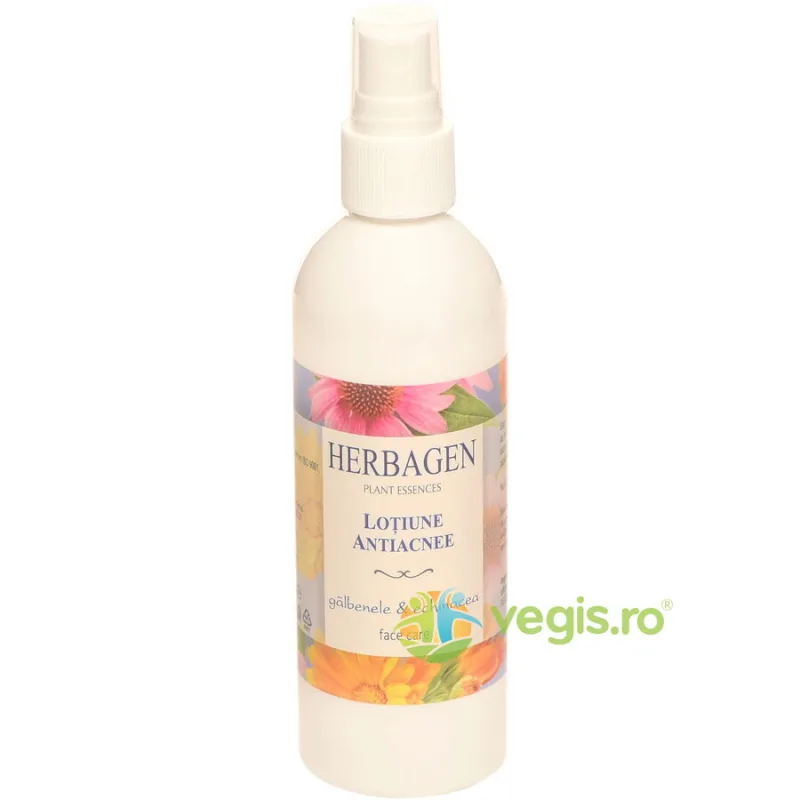 Lotiune Antiacnee cu Galbenele si Echinacea 150ml Herbagen — preț și oferte