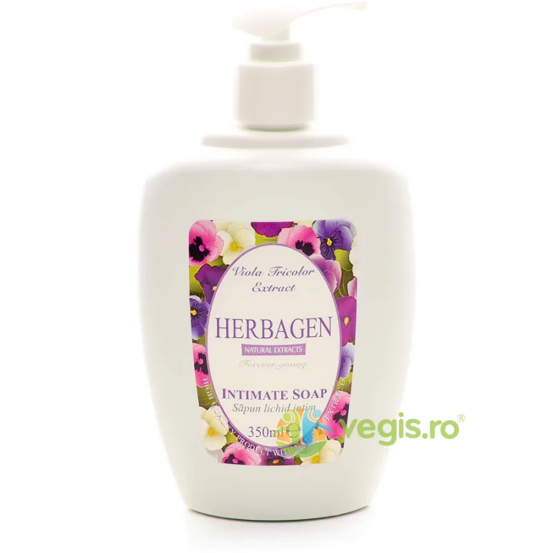 Sapun Lichid Intim cu Extract de Panselute 350ml Herbagen — preț și oferte