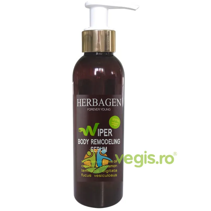 Ser Remodelant Anti-Celulita cu Venin de Vipera 150g Herbagen — preț și oferte