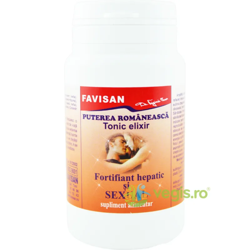 Tonic Elixir Fortifiant Hepatic si Sexual 50g Favisan — preț și oferte