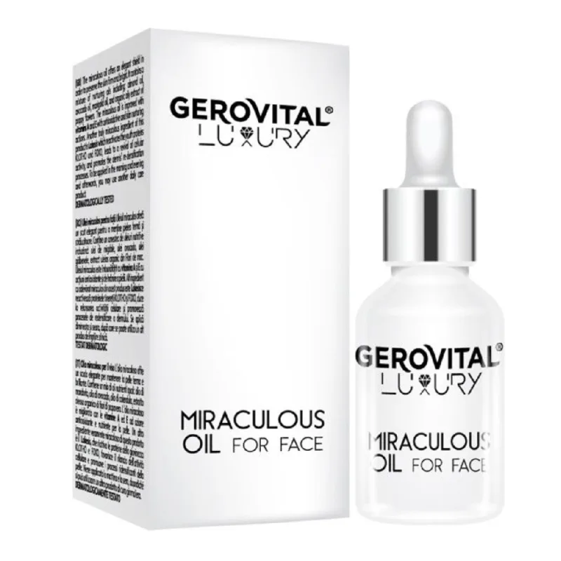Ulei miraculos pentru fata Luxury, 15 ml, Gerovital FARMEC — preț și oferte