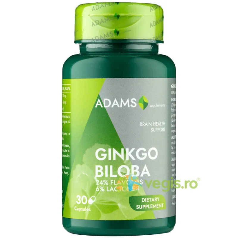Ginkgo Biloba 24/6 30cps ADAMS VISION — preț și oferte