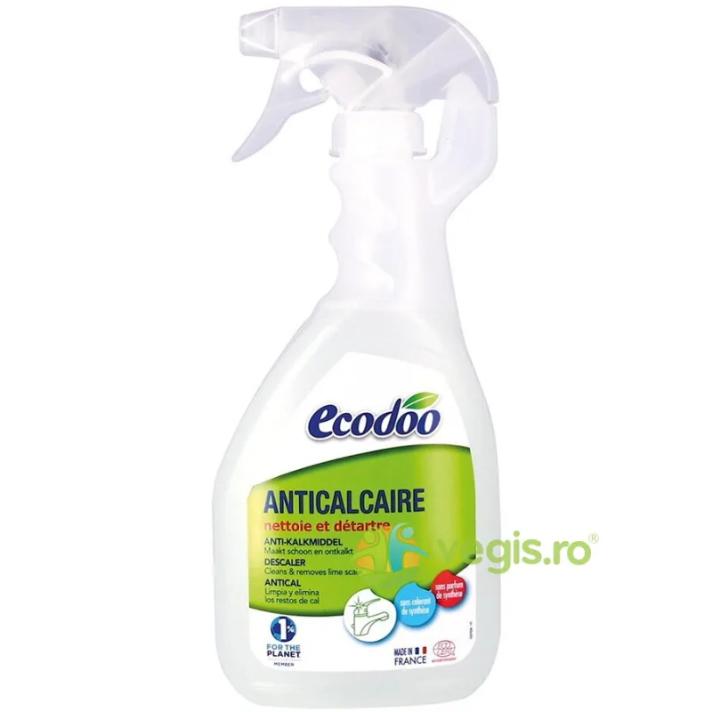 Anticalcar Spray Ecologic/Bio 500ml ECODOO — preț și oferte